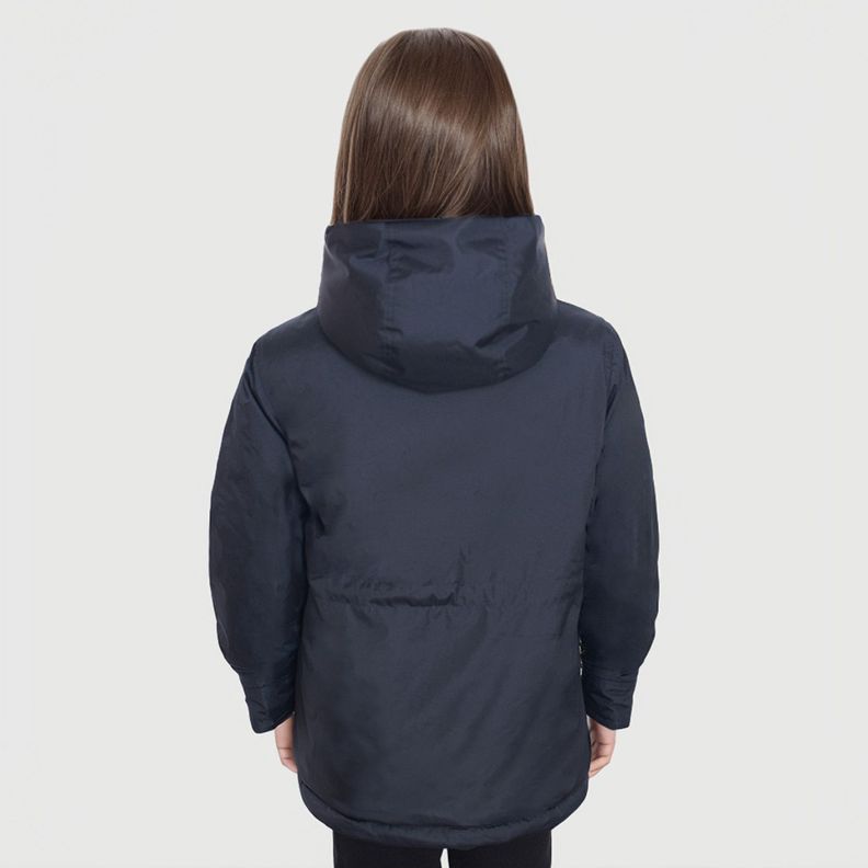 Parka Impermeable Azul Marino Niña-1