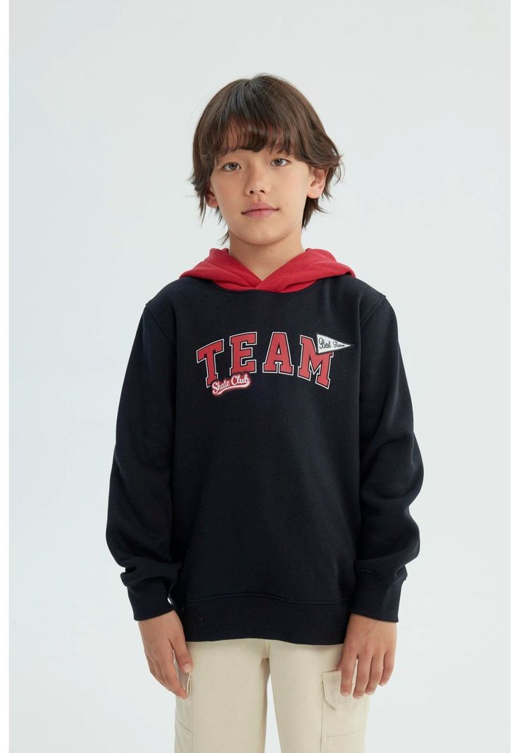 Polerón Niño Regular Negro - lV