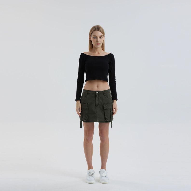 Polera Mujer Off Shoulder Negro-3