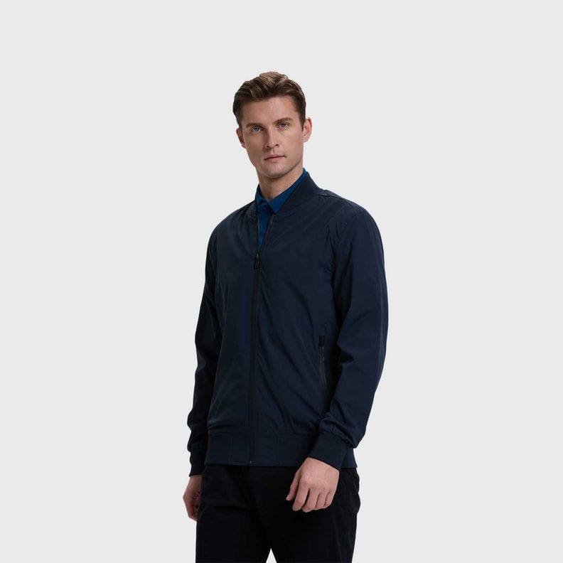 Chaqueta Hombre Bomber Azul Fashion's Park-1