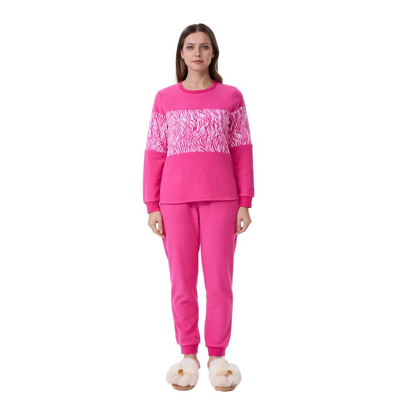 Pijama Mujer Polar Fucsia Ii-0