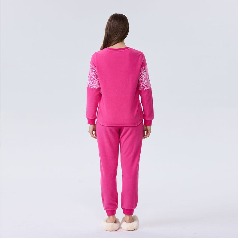 Pijama Mujer Polar Fucsia Ii-1