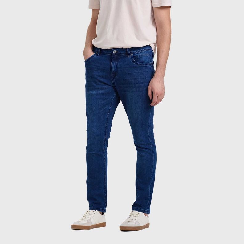 Jeans Hombre Slim 701 Azul Oscuro Fashion's Park-1
