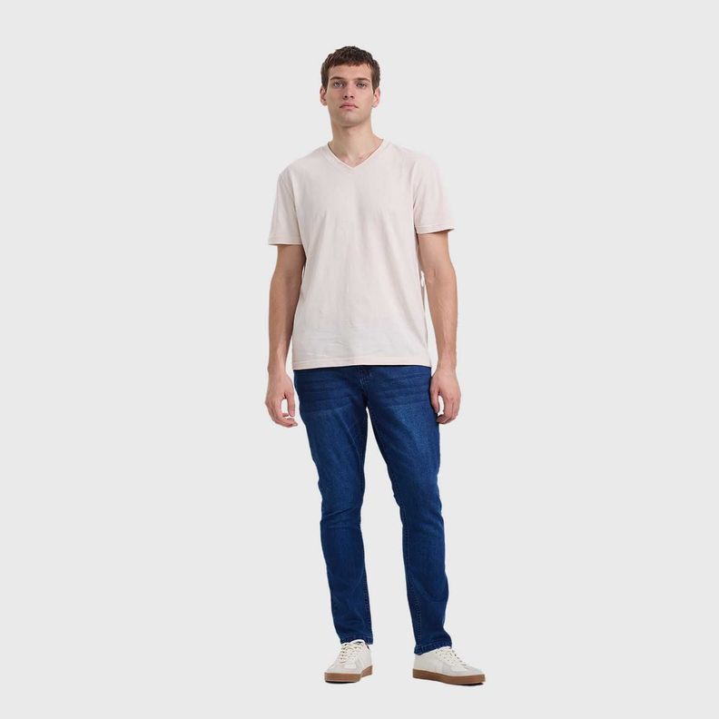 Jeans Hombre Slim 701 Azul Oscuro Fashion's Park-3