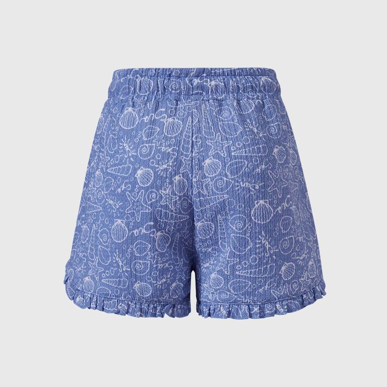 Short Niña Full Print Celeste Fashion's Park-1