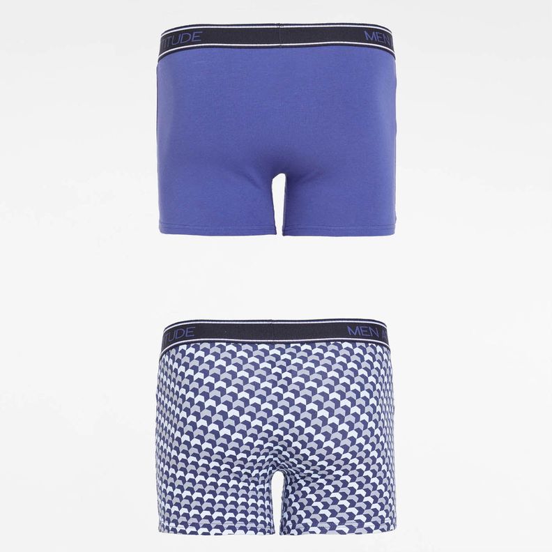 Boxer Bipack Azul Marino Hombre-1