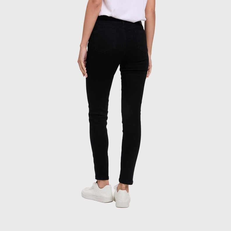Jeans Mujer Skinny Jenny Negro Fashion's Park-2
