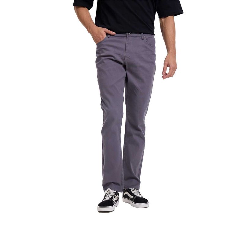 Jeans Hombre Slim Color Gris II Fashion's Park-0