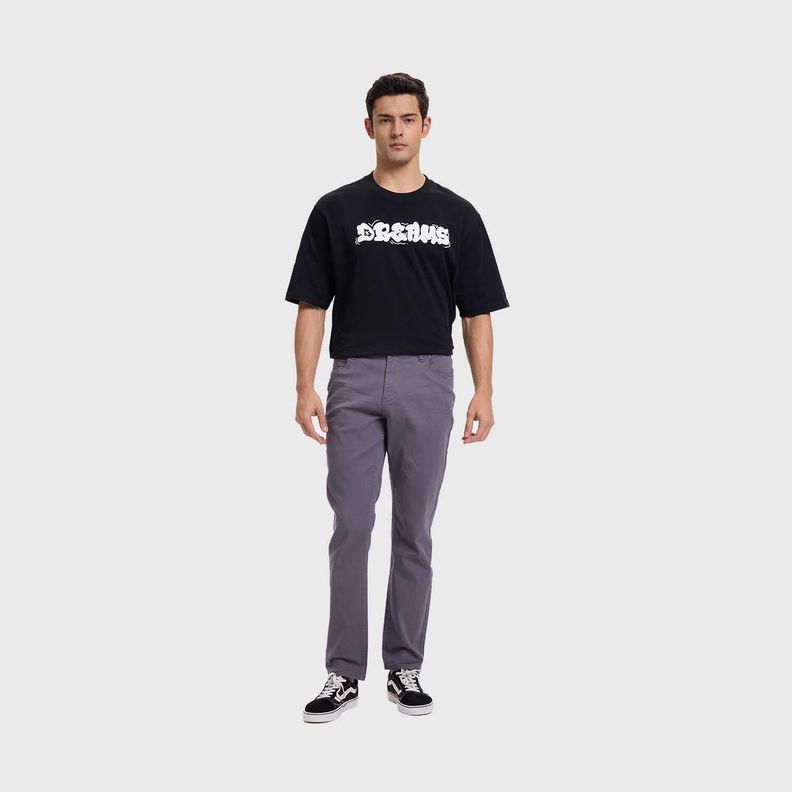 Jeans Hombre Slim Color Gris II Fashion's Park-3