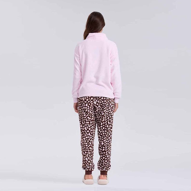 Pijama Mujer Rapport Rosado Fashion´s Park-1