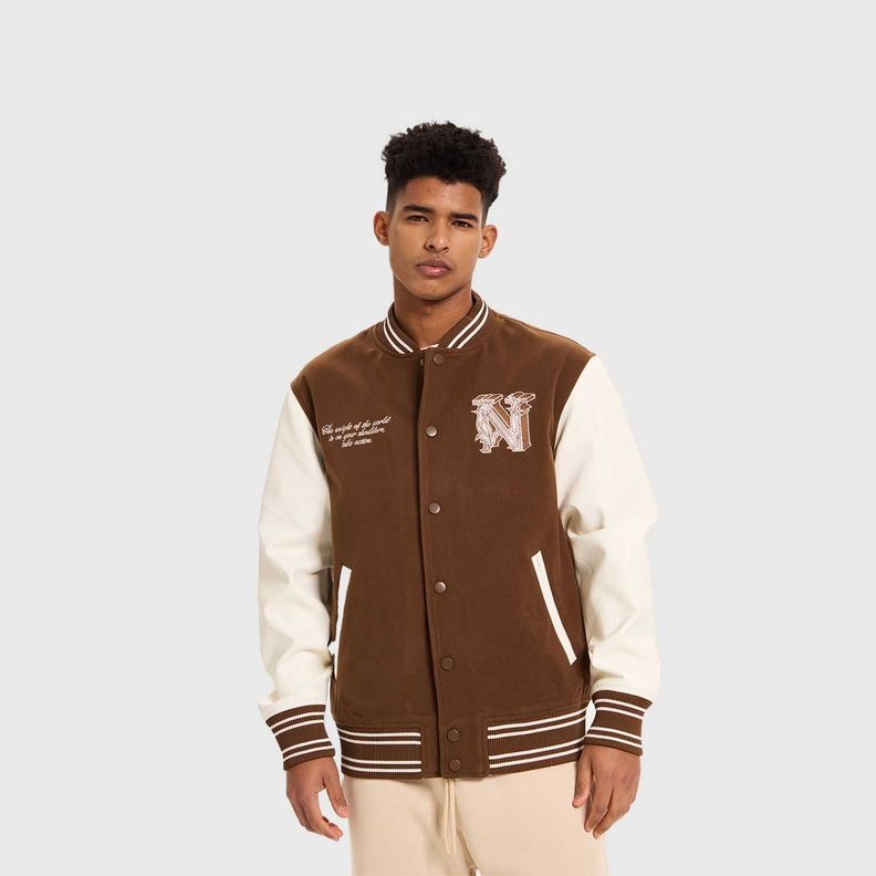 Chaqueta Hombre Varsity Cafe Fashion's Park-1
