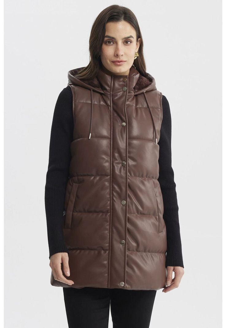 Parka Mujer Slim Café Claro - ll