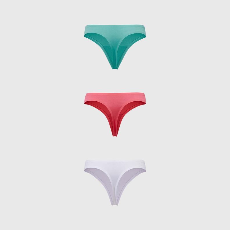 Calzón Mujer Colaless Tripack Algodón Aqua Fashion's Park-1