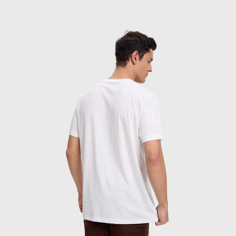 Polera Hombre Sports Basket Blanco Fashion's Park-2