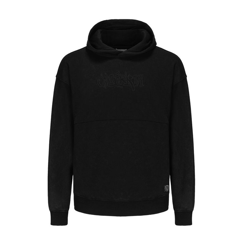 Polerón Niño Oversize Acid Whash Negro-0