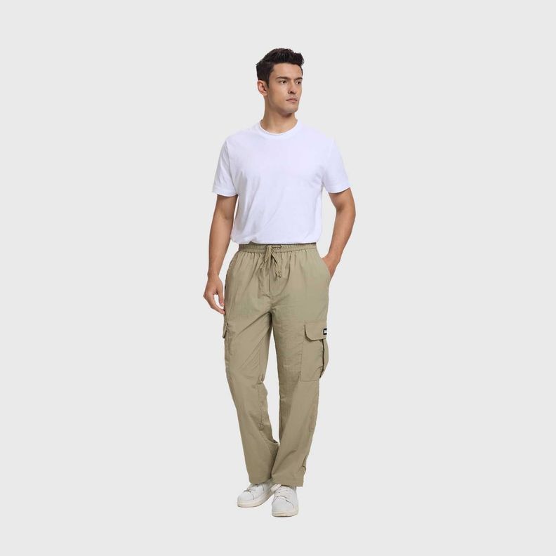 Pantalón Hombre Cargo Verde Militar Ii Fashion's Park-3