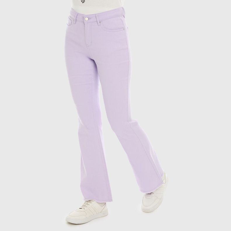 Jeans Mujer Flare Monse Lila Fashion's Park-1