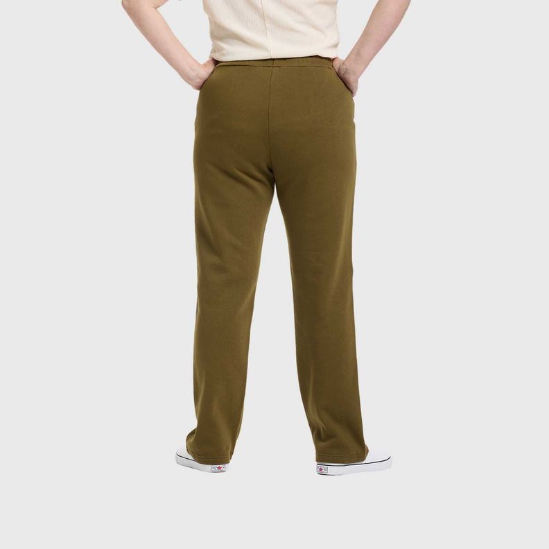 Pantalón Buzo Mujer Con Cordón Verde Militar Fashion's Park-2