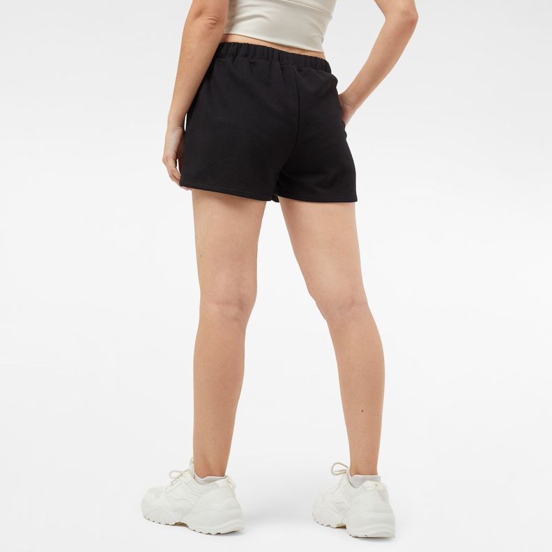 Short Pretina Elasticada Deportivo Negro Fashions Park-2