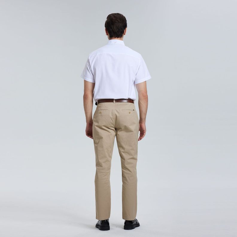 Pantalón Hombre Chino Cinturón Beige Fashion´s Park-2