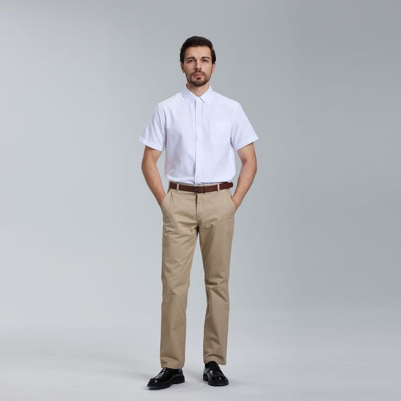 Pantalón Hombre Chino Cinturón Beige Fashion´s Park-3