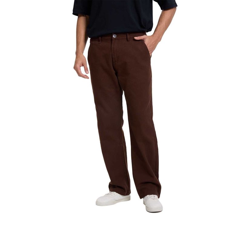 Jeans Hombre Recto Carpintero Arena Oscuro Fashion's Park-0