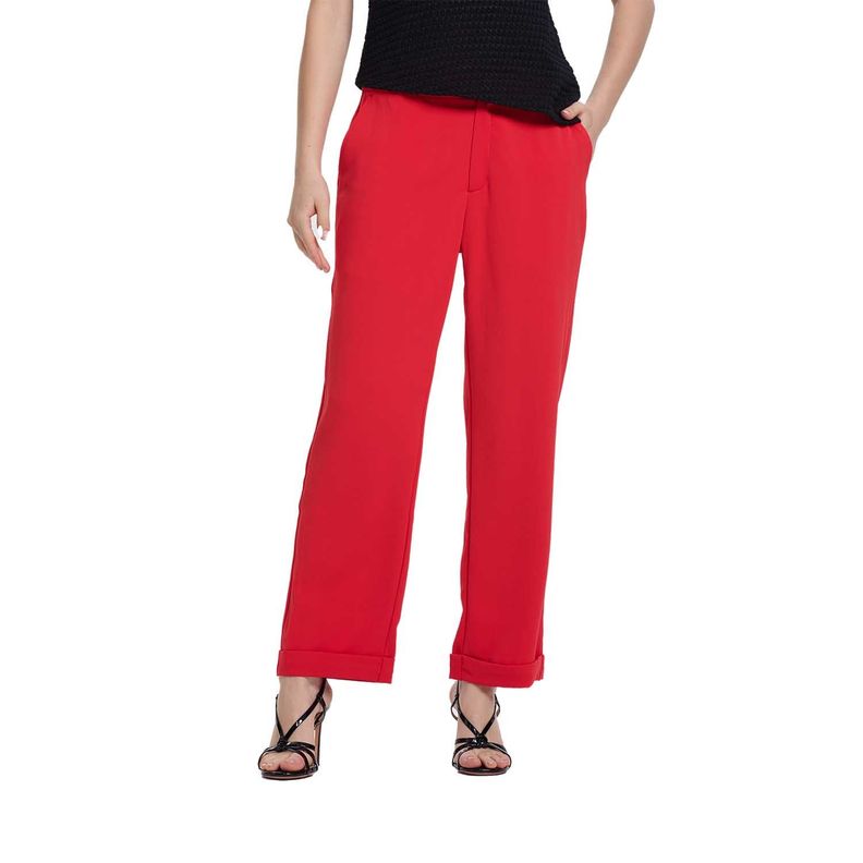 Pantalón Sastrero Mujer Sastrero Rojo Fashion's Park-0