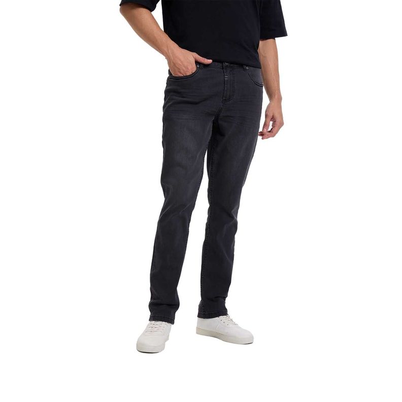Jeans Hombre Skinny 101 Negro  Fsp III Fashion's Park-0