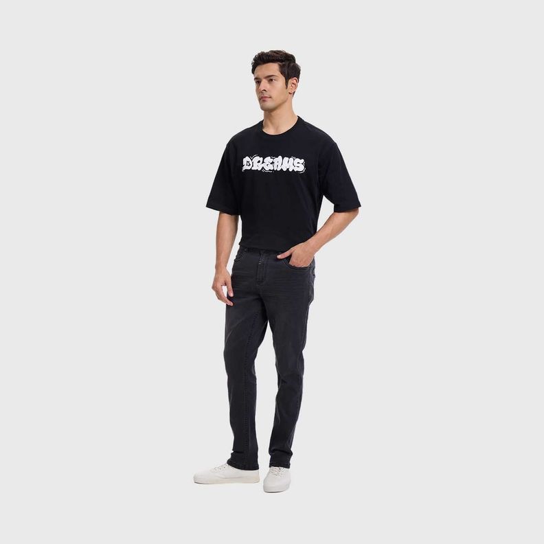 Jeans Hombre Skinny 101 Negro  Fsp III Fashion's Park-3