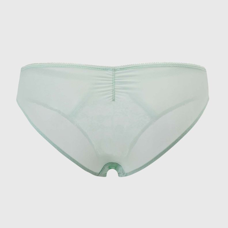 Calzón Mujer Pantaleta Encaje Delantero Menta Fashions Park-3