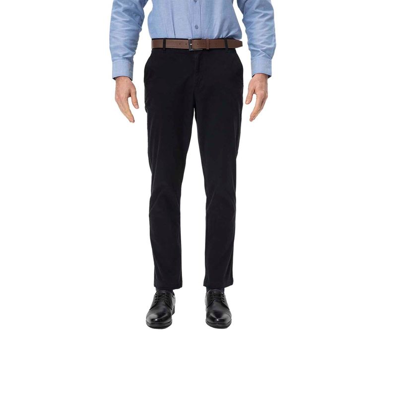 Pantalón Hombre Chino Cinturón Negro Ii Fashion's Park-0