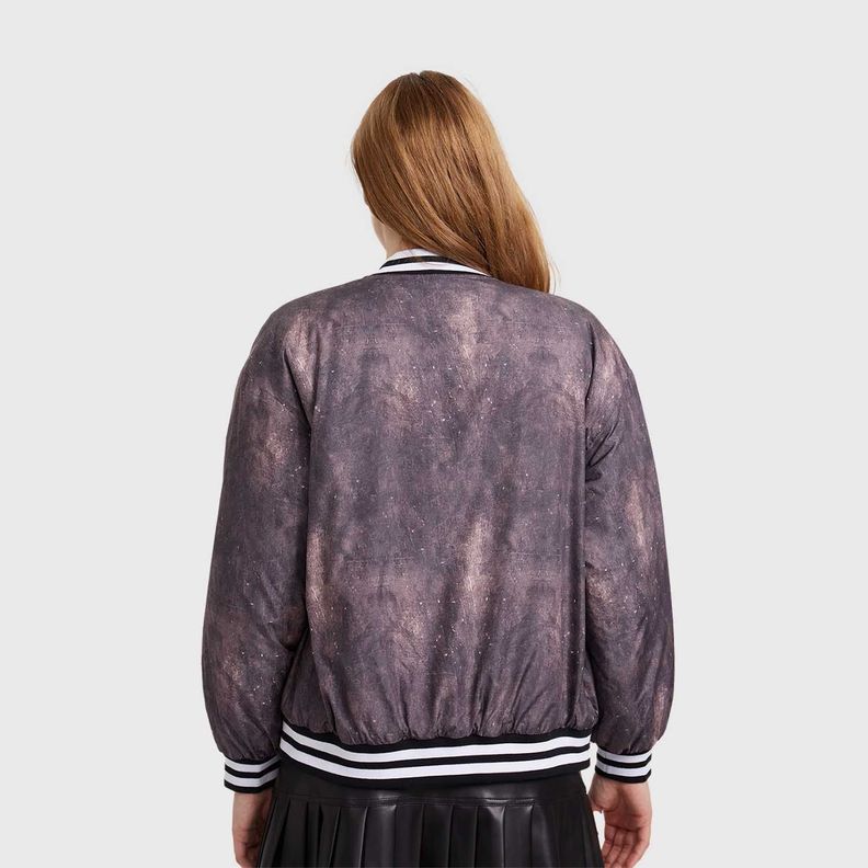 Chaqueta Mujer Bomber Design Negro Fashion´s Park-2