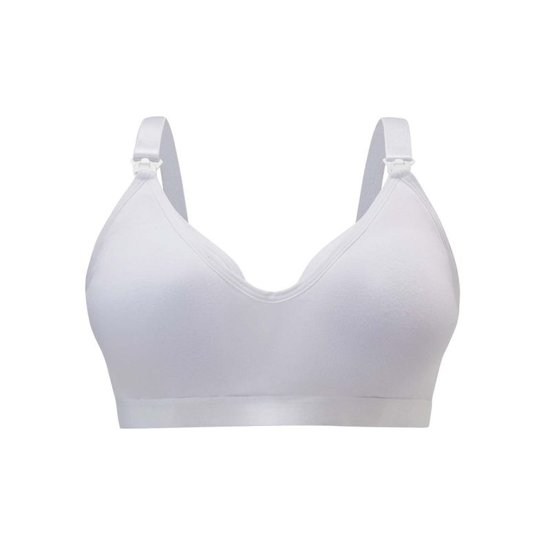 Sostén Mujer Maternal Broche Amplio Blanco Fashion's Park-0