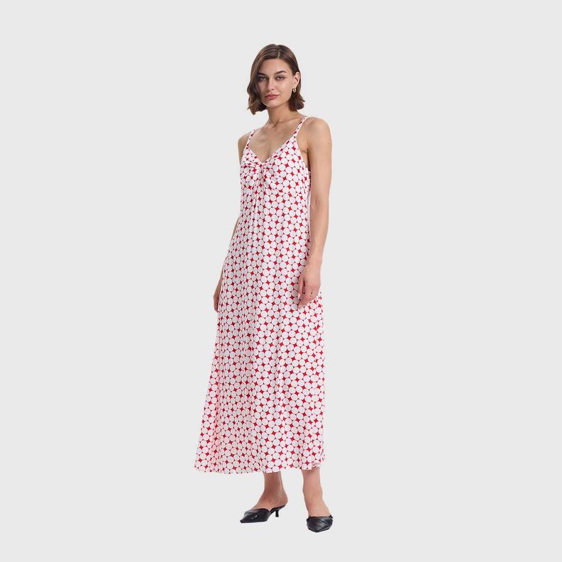 Vestido Mujer Largo Pabilo Crudo Fashions Park-1
