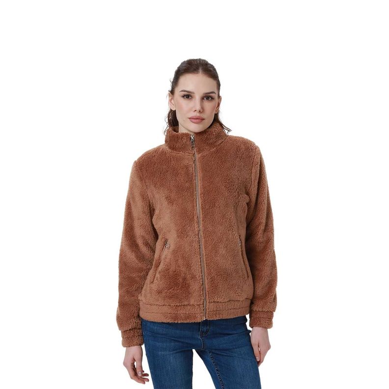 Polar Mujer Full Zipper Café I-0