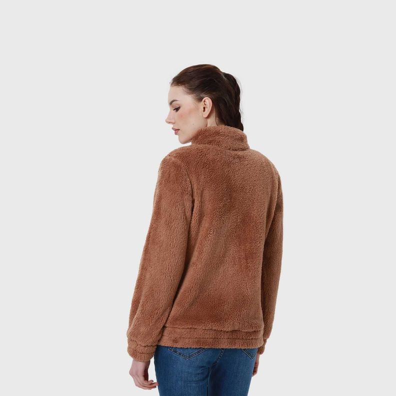 Polar Mujer Full Zipper Café I-4