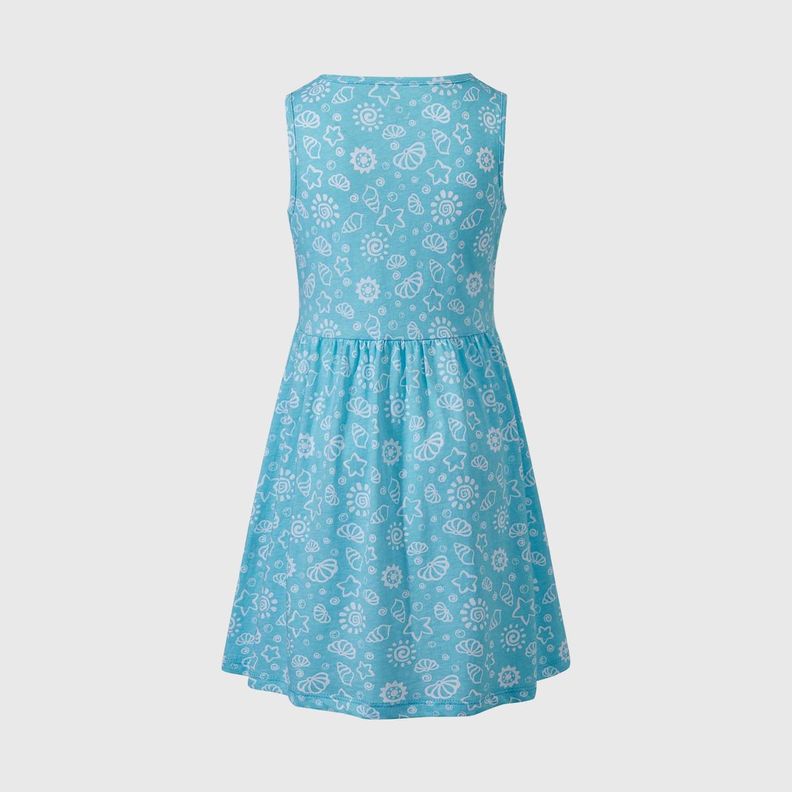 Vestido Niña Full Print Aqua Fashion's Park-1