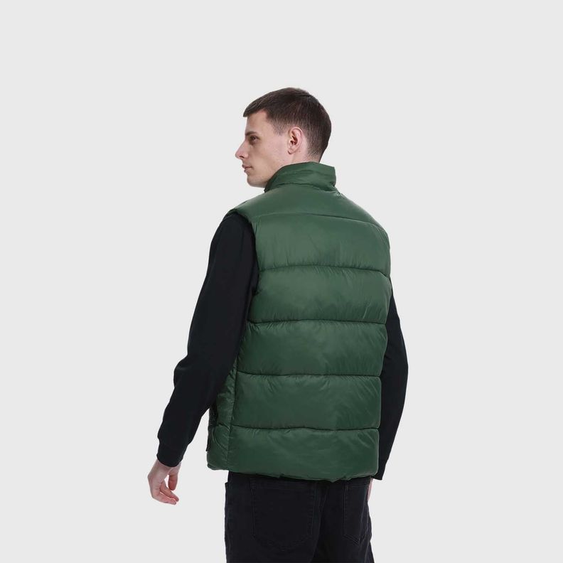 Parka Hombre Puffa Verde Militar Fashion's Park-2