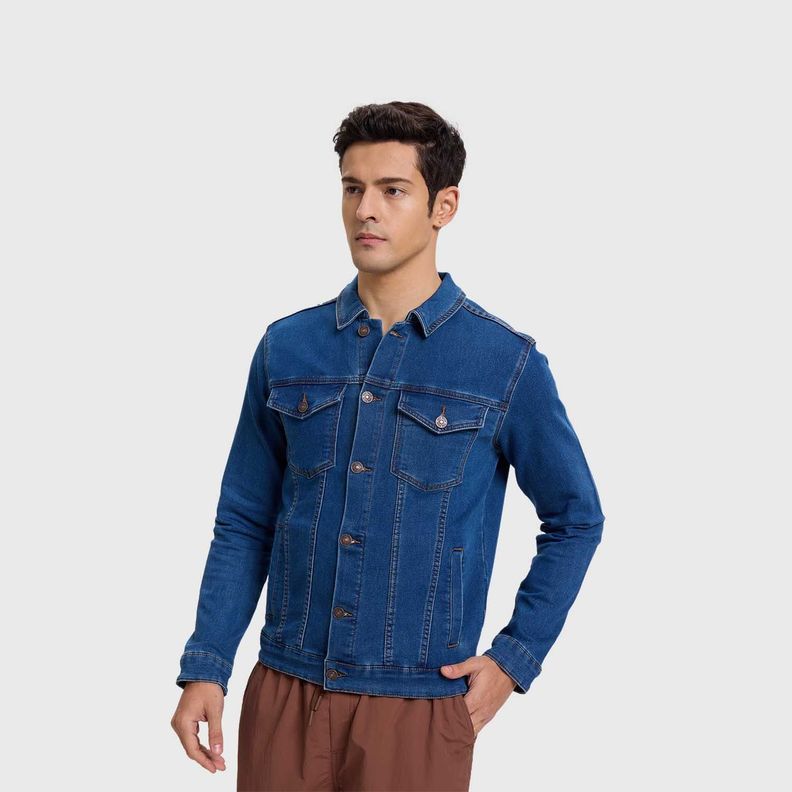Chaqueta Hombre Jogger Azul Fashion's Park-1