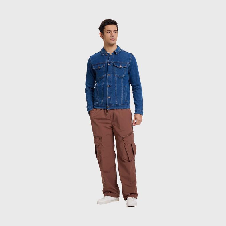 Chaqueta Hombre Jogger Azul Fashion's Park-3