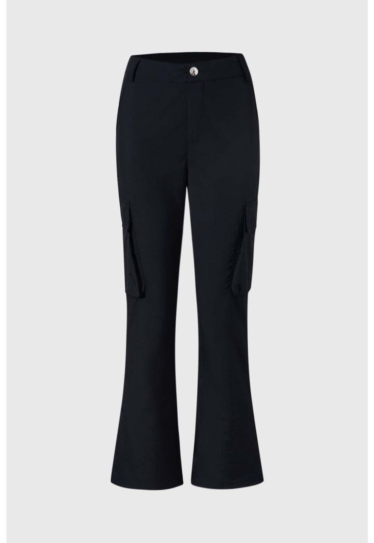 Pantalón Niña Cargo Parachute Negro