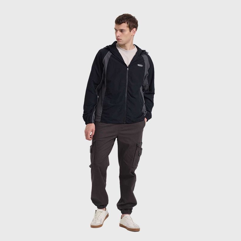 Chaqueta Hombre Cortaviento Negro Fashion's Park-3