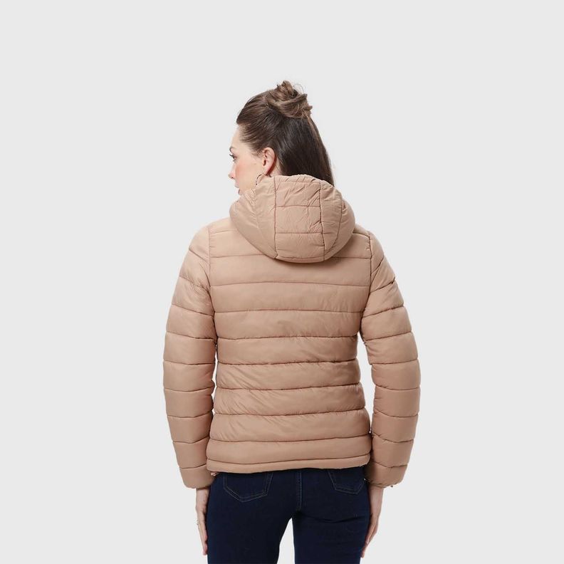 Parka Mujer Interior Chiporro Camel-2