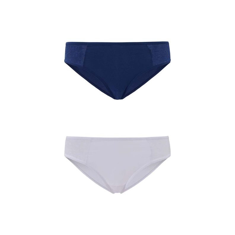 Calzón Mujer Bipack Pantaleta Blanco I Fashion's Park-0