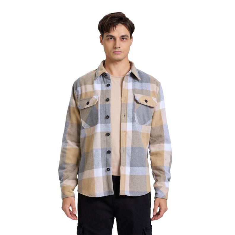 Chaqueta Hombre Micropolar Camel Fashion´s Park-0
