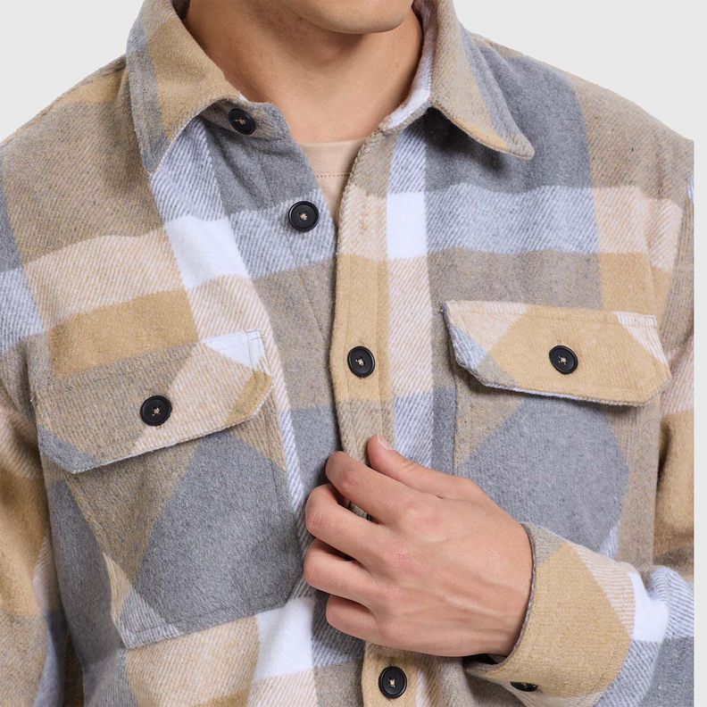 Chaqueta Hombre Micropolar Camel Fashion´s Park-3