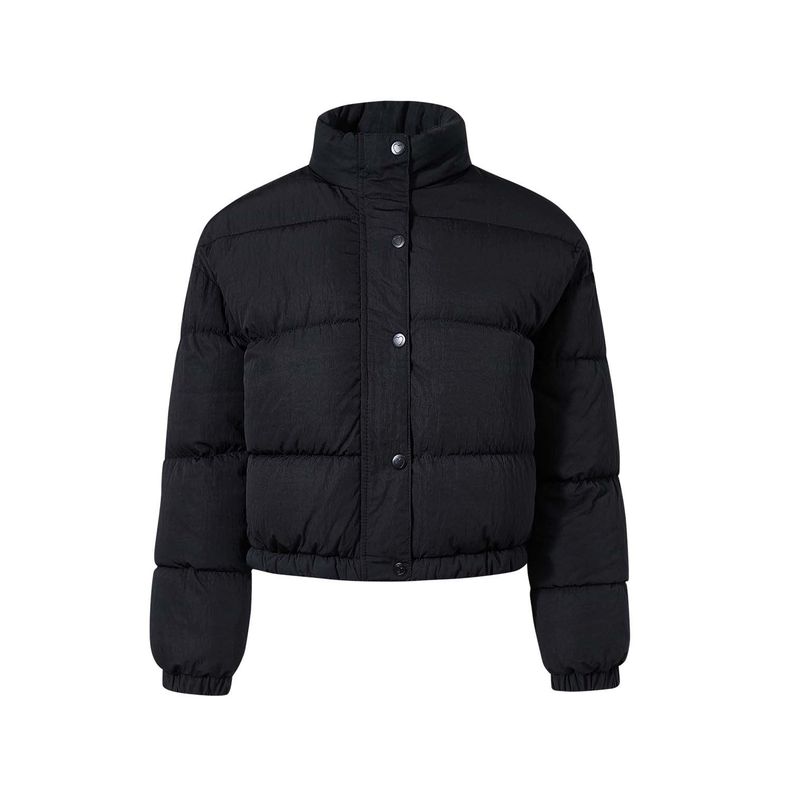 Parka Niña Juvenil Puffa Negro-0
