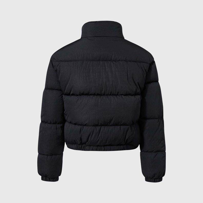 Parka Niña Juvenil Puffa Negro-1