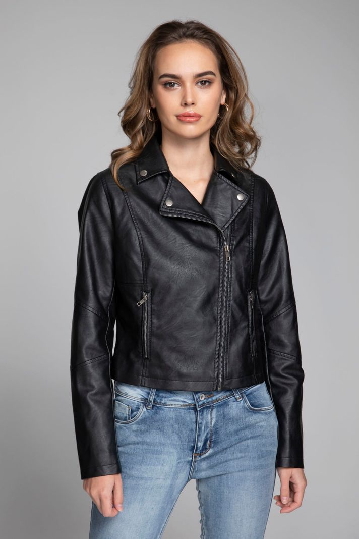 Chaqueta Biker Juvenil-0