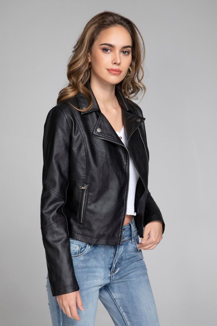 Chaqueta Biker Juvenil-1